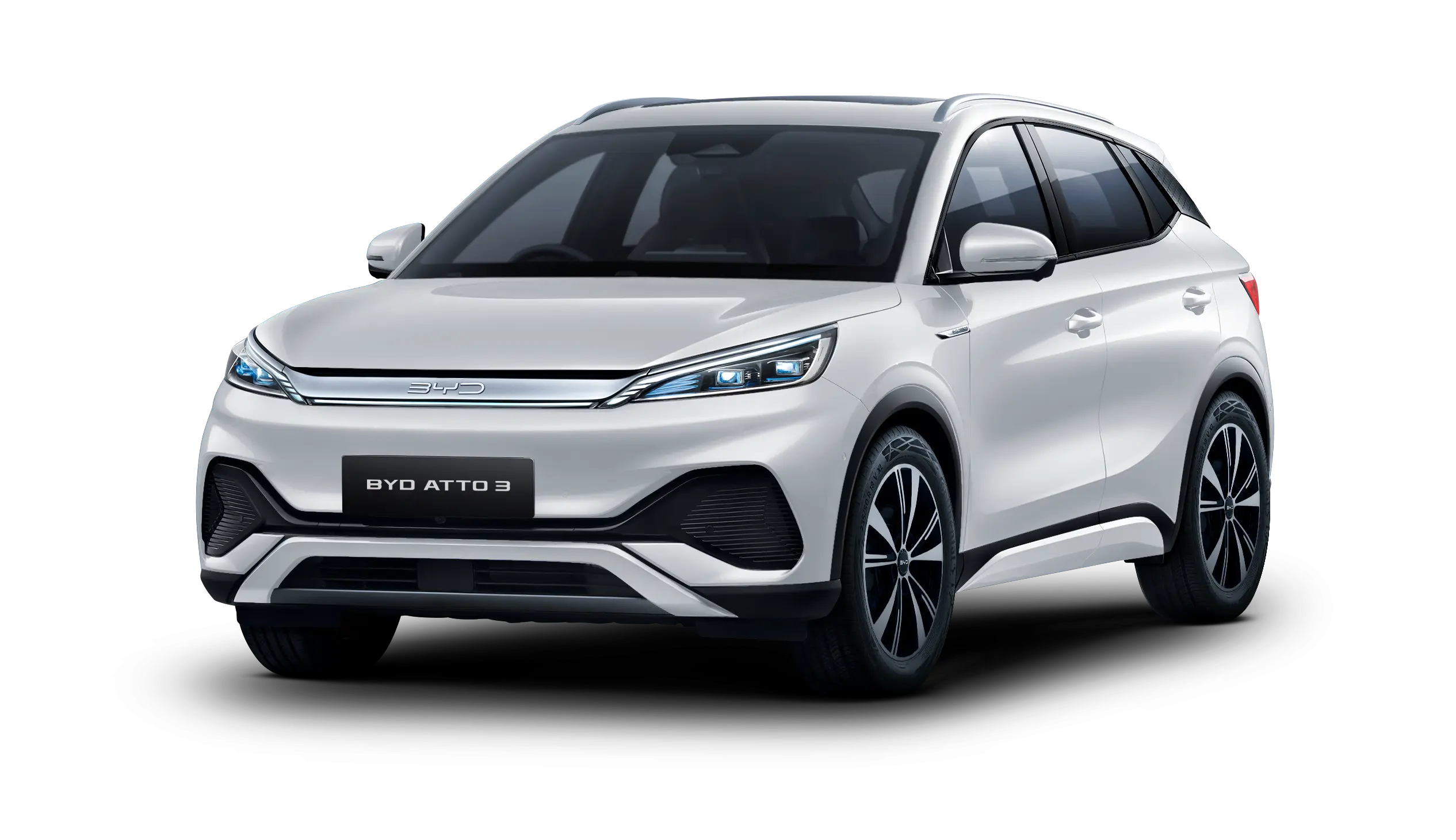 BYD Atto 3 white exterior